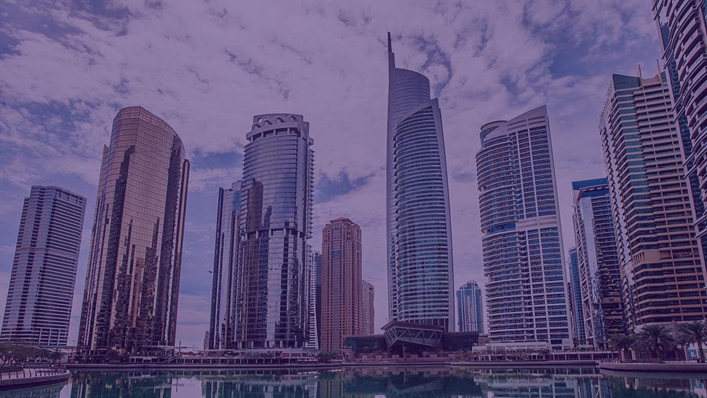 View of JLT towers