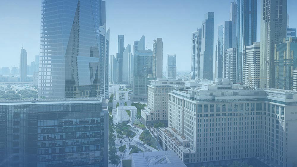 View of DIFC Freezone